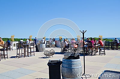 Chateau Chantal Wineryï¼ŒTraverse Cityï¼ŒMichigan Editorial Stock Photo